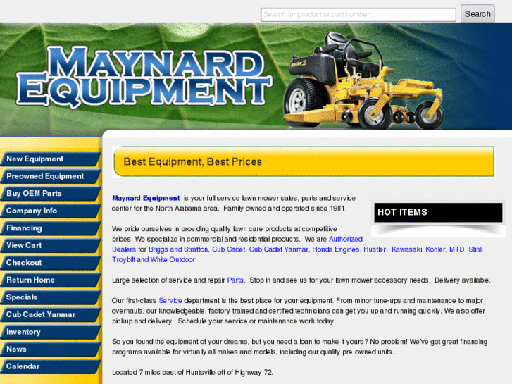 www.maynardequipment.net