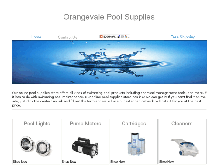 www.orangevalepoolsupplies.com