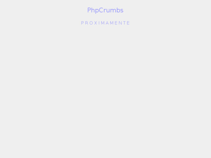 www.phpcrumbs.com