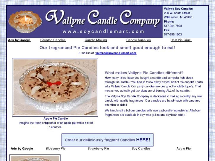 www.pie-candle.com