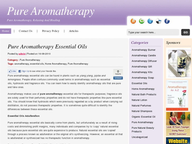 www.purearomatherapy.info