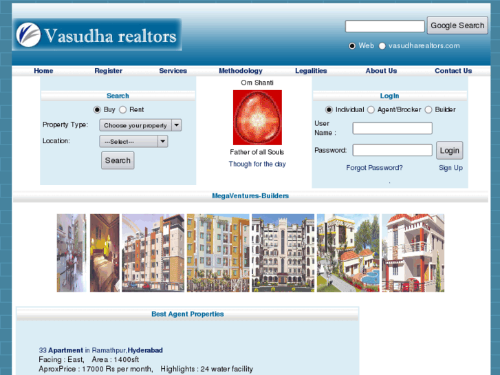 www.vasudharealtors.com