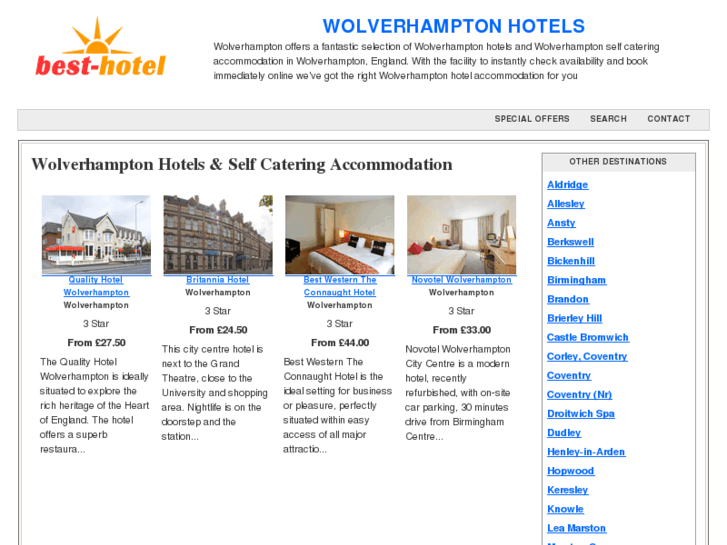 www.wolverhamptonhotels.com