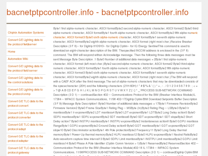 www.bacnetptpcontroller.info
