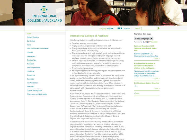 www.ica.ac.nz