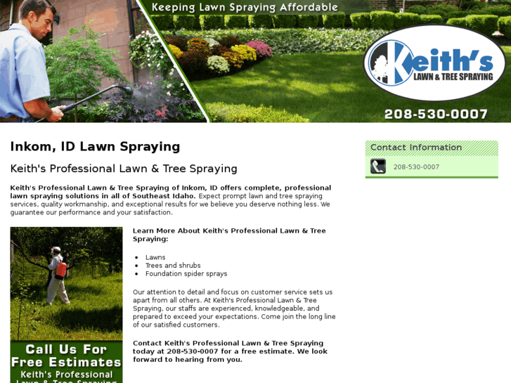 www.keithslawnspraying.com
