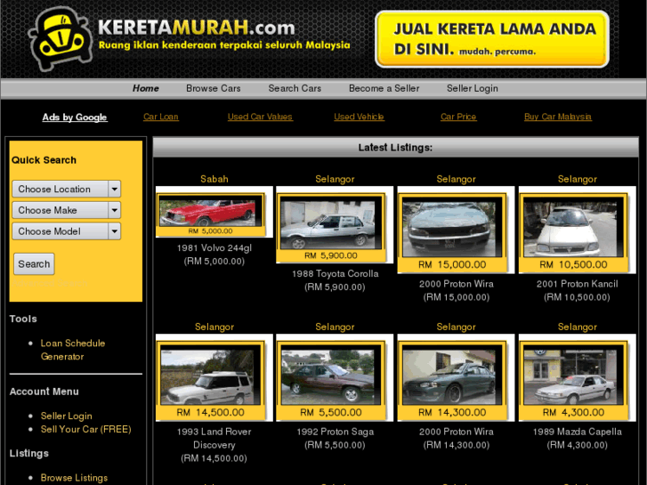 www.keretamurah.com