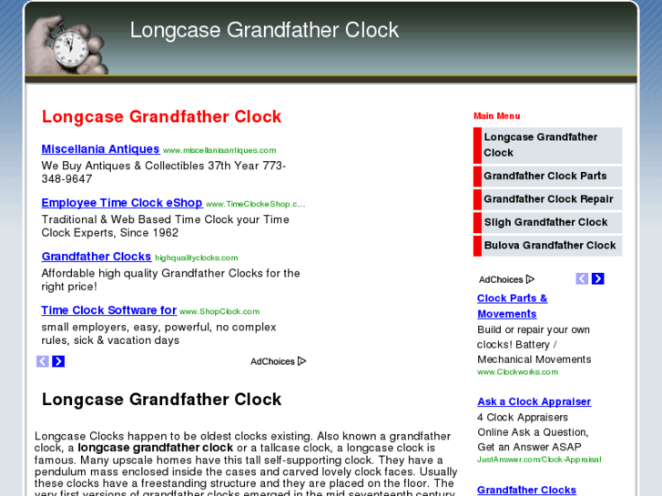 www.longcasegrandfatherclock.org