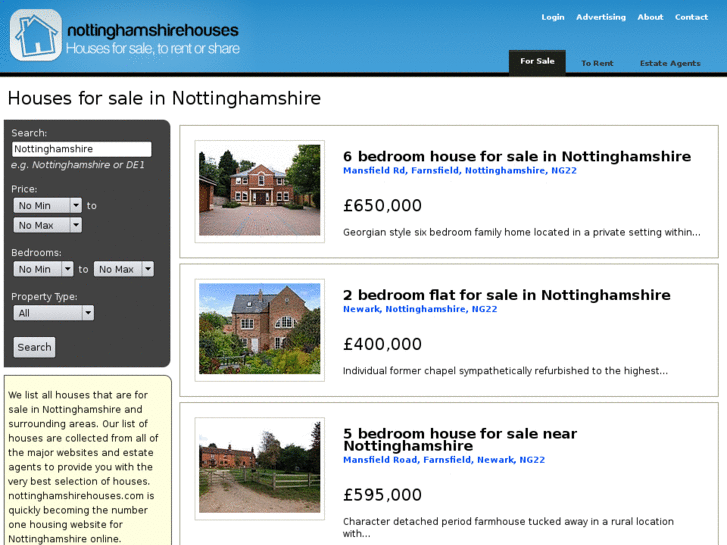 www.nottinghamshirehouses.com