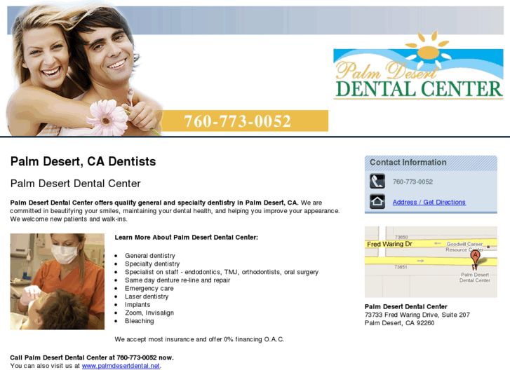 www.palmdesertdentalcenter.com