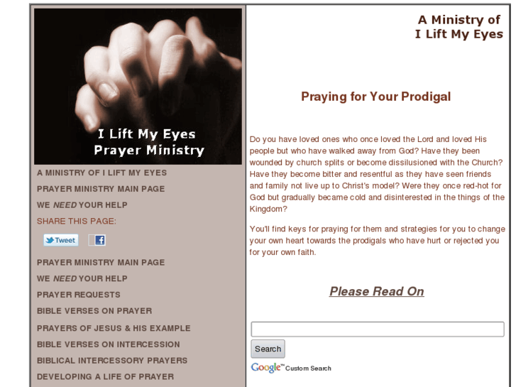 www.prayingforprodigals.com