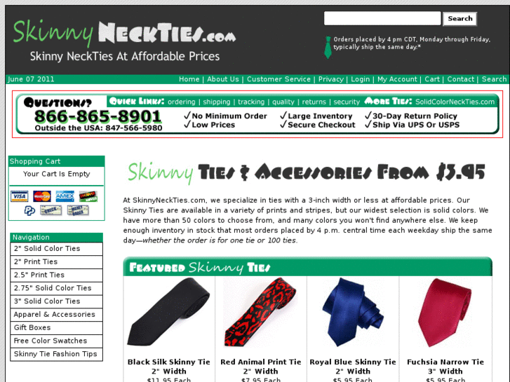 www.skinnyneckties.com