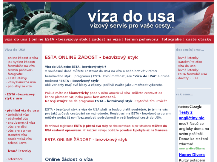 www.viza-usa.cz