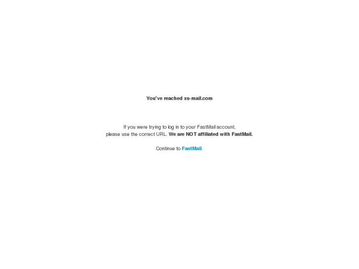 www.xs-mail.com