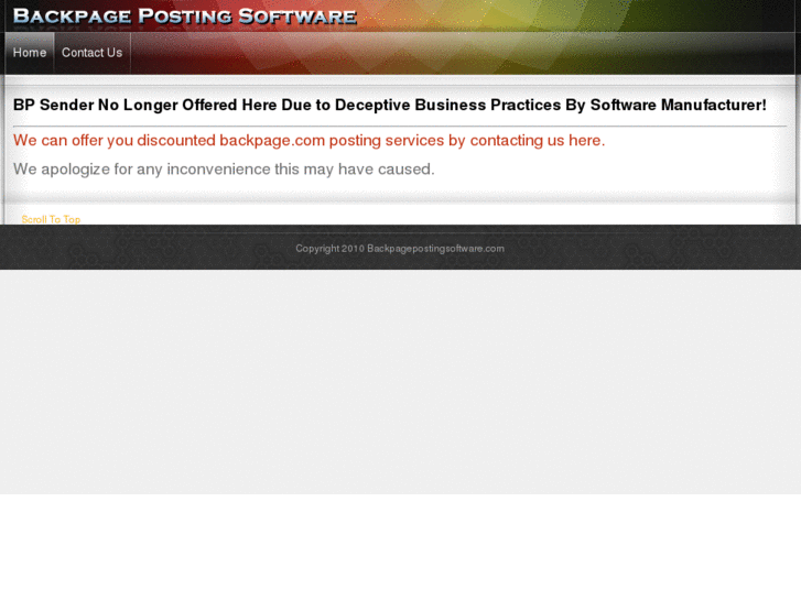 www.backpagepostingsoftware.com