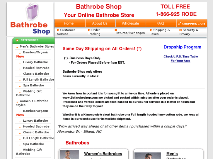 www.bathrobeshop.com