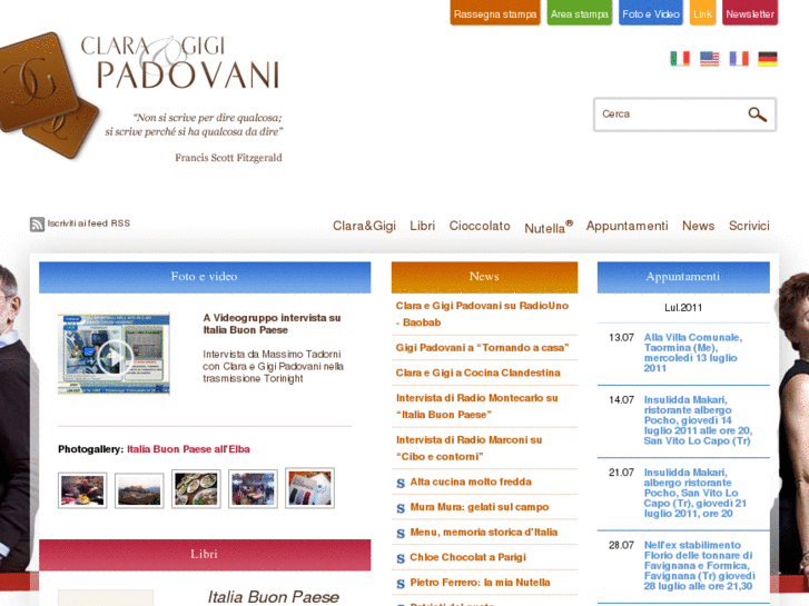 www.claragigipadovani.com