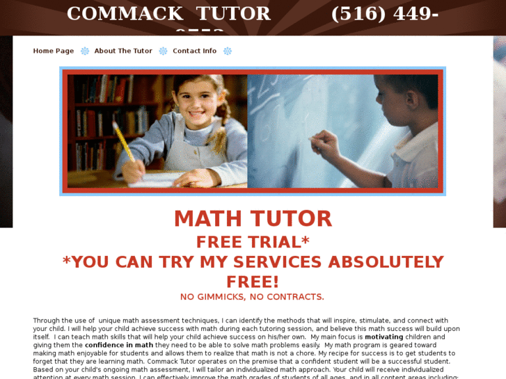 www.commacktutor.com