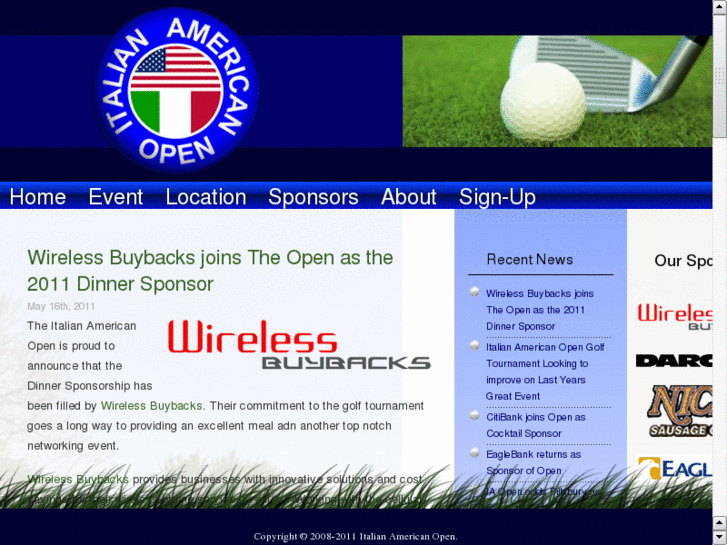 www.italianamericangolf.net