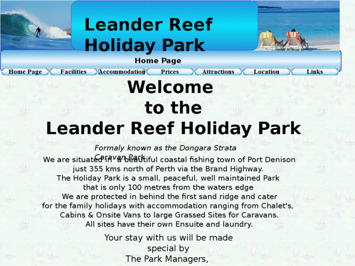 www.leanderreefholidaypark.com