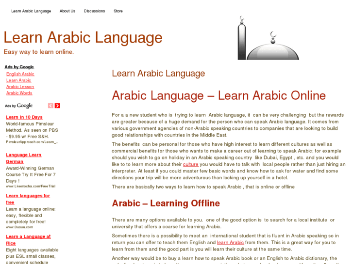 www.learnarabiclanguage.net