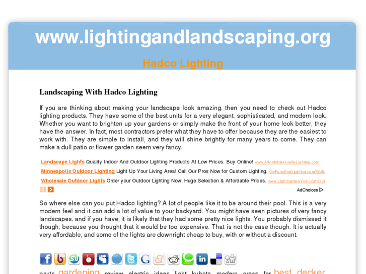 www.lightingandlandscaping.org