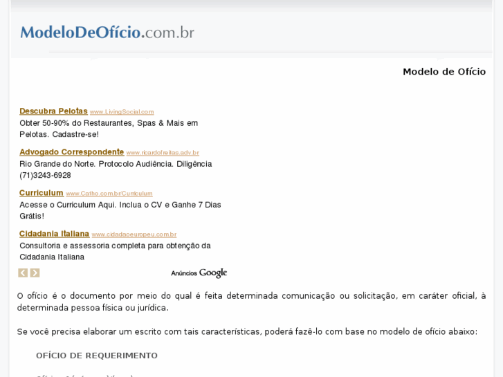 www.modelodeoficio.com.br