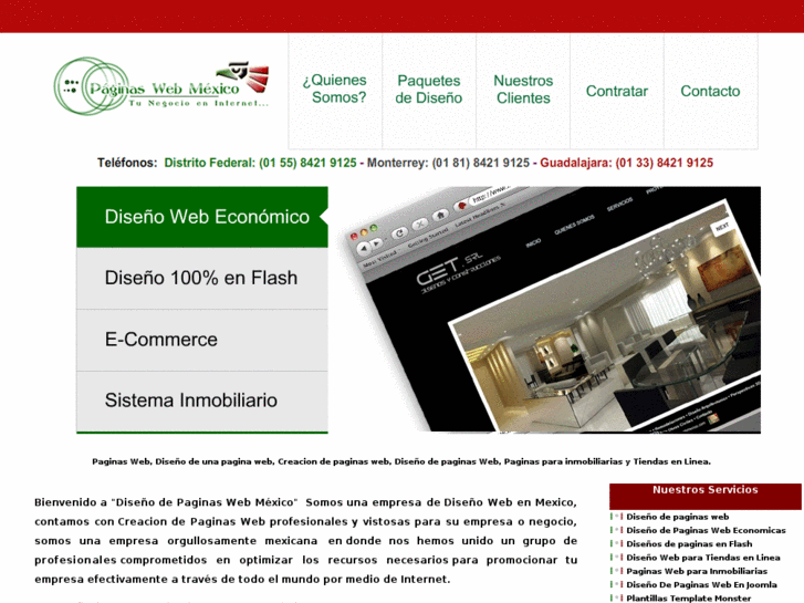 www.paginaswebmexico.com