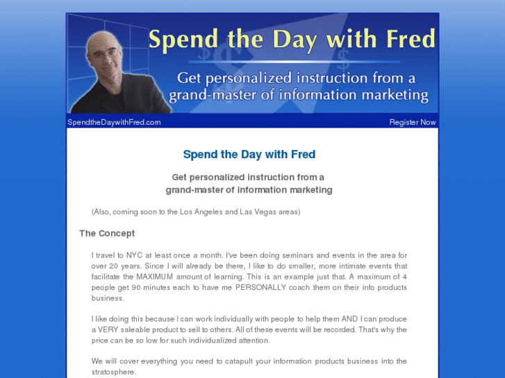 www.spendthedaywithfred.com