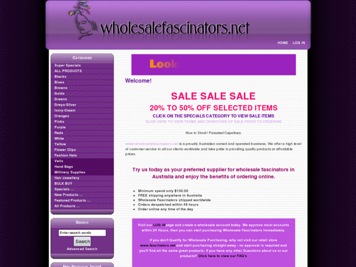 www.wholesalefascinators.com