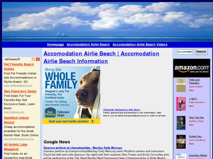 www.accomodationairliebeach.com