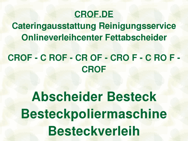 www.crof.de