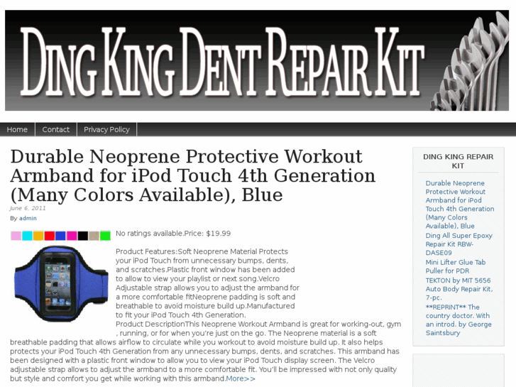 www.dingkingdentrepairkit.com