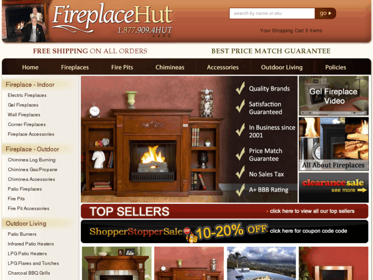 www.fireplacehut.com