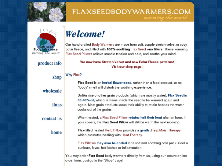 www.flaxseedbodywarmers.com