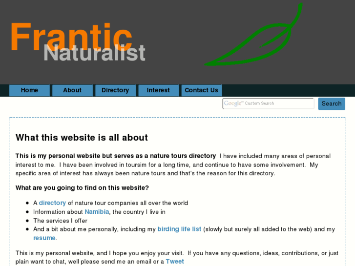 www.frantic-naturalist.com