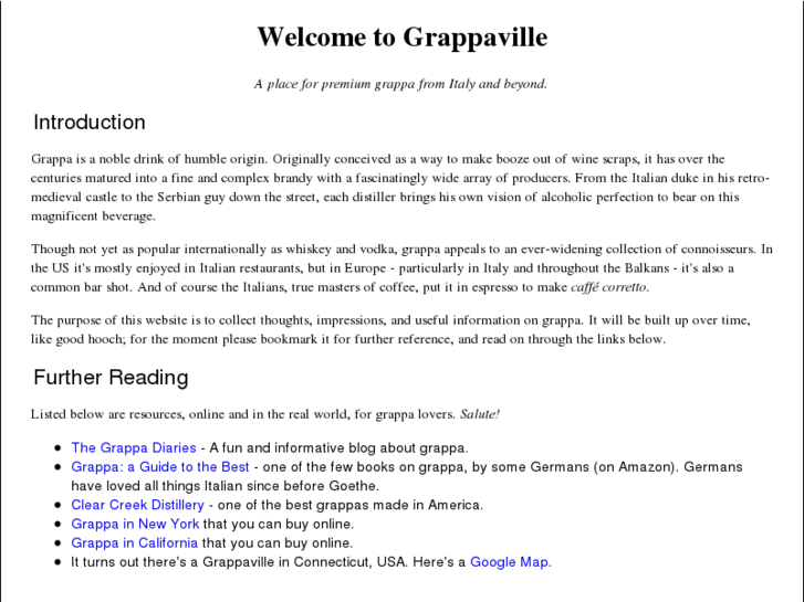 www.grappaville.com