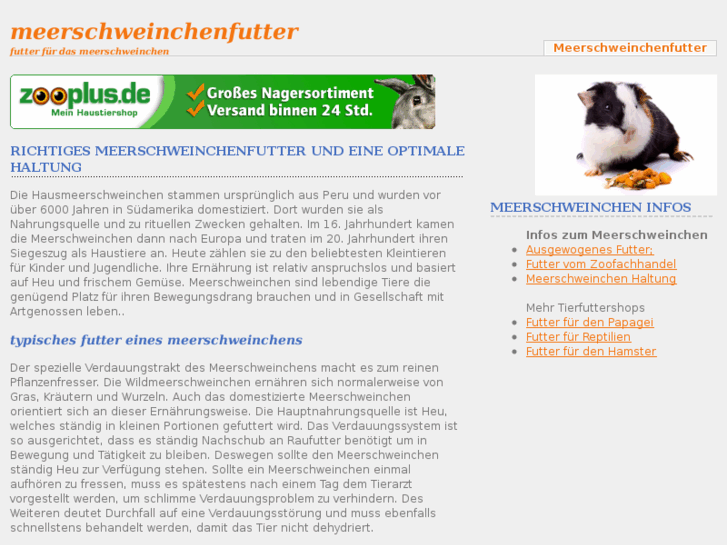 www.meerschweinchenfutter.com