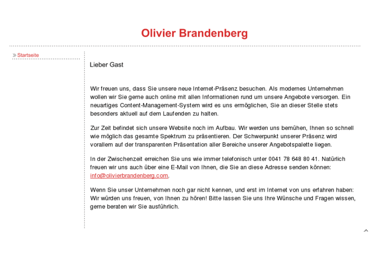 www.olivierbrandenberg.com