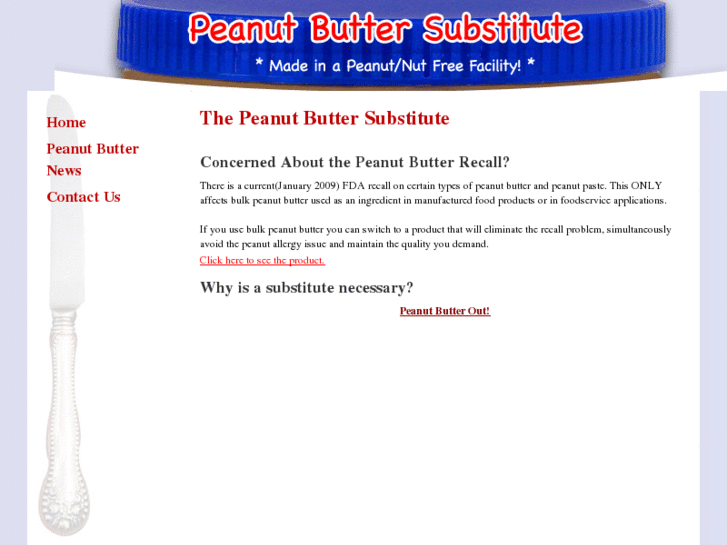 www.peanutbuttersubstitute.com