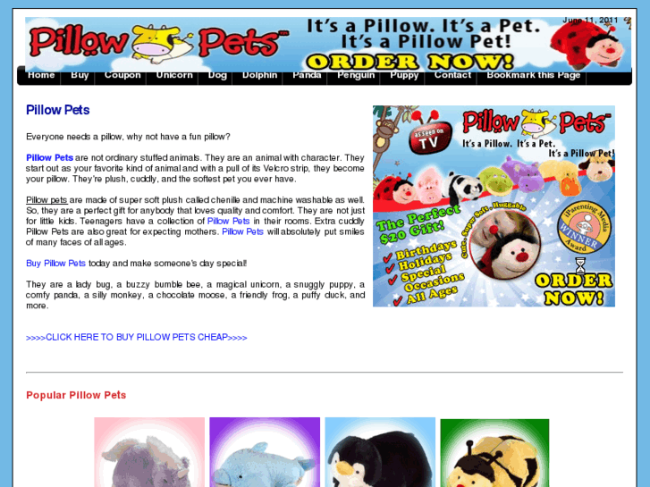 www.pillow-pets.org