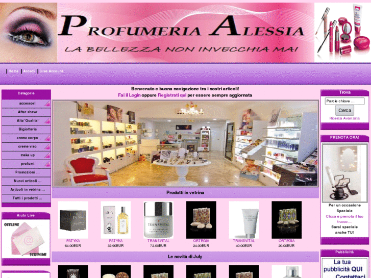 www.profumeriaalessia.com