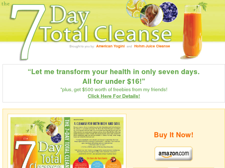 www.thesevendaytotalcleanse.com