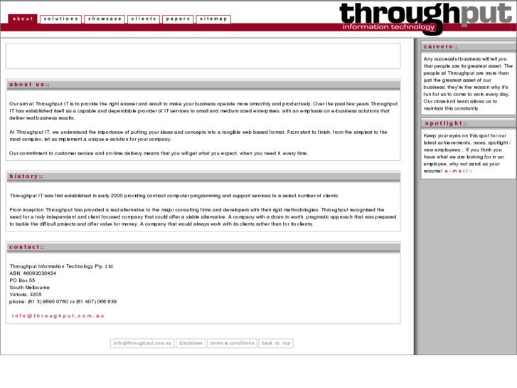 www.throughput.com.au