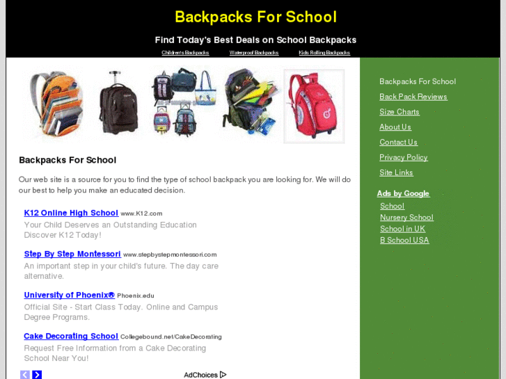 www.backpacksforschoolonline.com