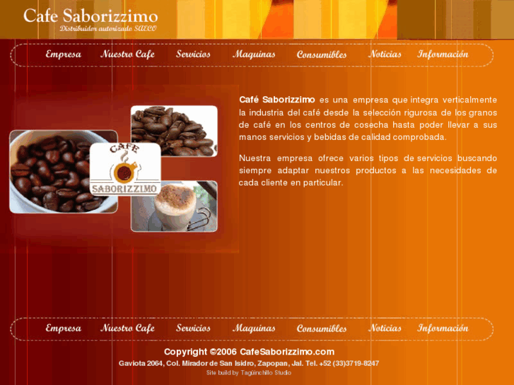 www.cafesaborizzimo.com