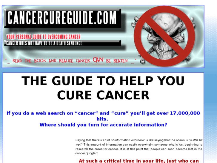 www.cancercureguide.com