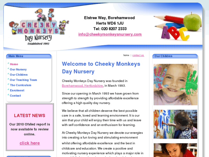 www.cheekymonkeysnursery.com