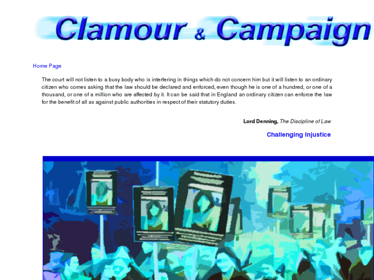 www.clamourandcampaign.com