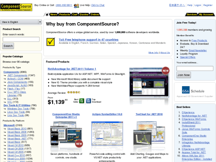 www.componentsource.org